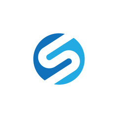 letter S logo icon vector template
