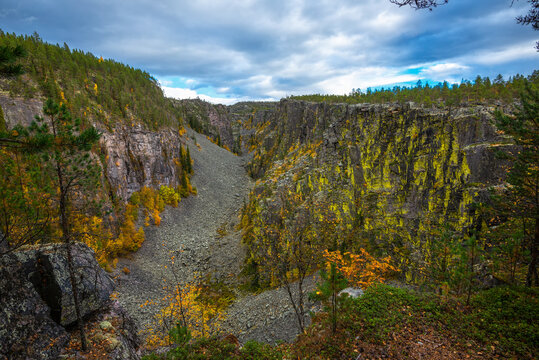 Jutulhogget Canyon in Norway