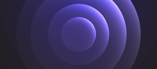 abstract circles purple round space planet stars galaxy background illustration vector