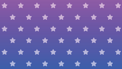 16:9 グラデーション背景素材　星　マジックアワー