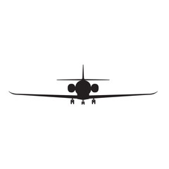 Commercial Air Plane icon vector illustration