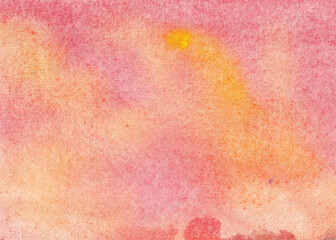 Handmade Watercolor Texture Background Vector, Colorful handmade Abstract Background