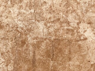 Vintage Brown grunge texture wall of interior decoration,Old era decorative pattern background gives a vintage feel.Wide angle rough stylized mystic texture wallpaper with copy space for design.	