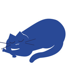 illustration of cat 