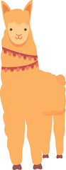 Holiday lama icon cartoon vector. Cute baby. Fashion design © nsit0108