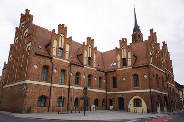 Fototapeta na wymiar District Court of the Hanseatic City of Salzwedel. Germany.