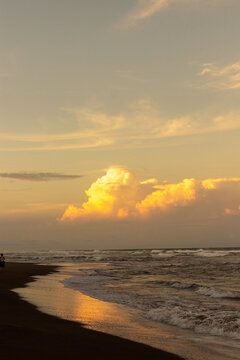 Sunset in costa rica