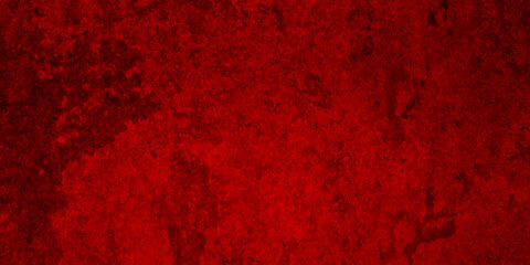 Bright uneven red industrial texture as a backdrop for decoration and design. Minimalistic backdrop