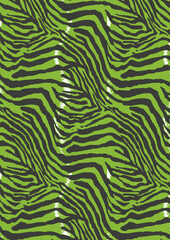 wild animal pattern design print 