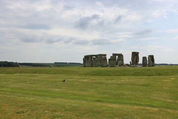 The mysterious Stonehenge site in Great Britain