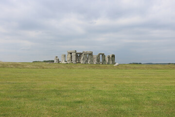 The mysterious Stonehenge site in Great Britain