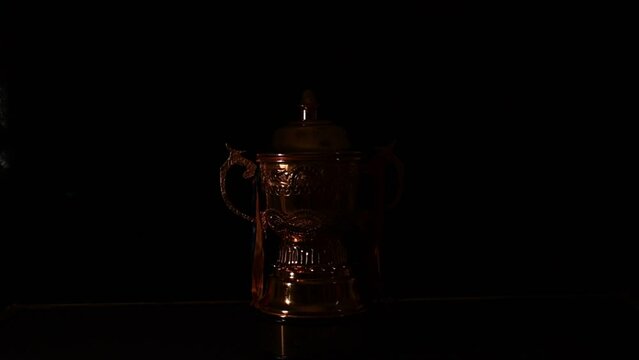 Sports trophy for winners and runners up