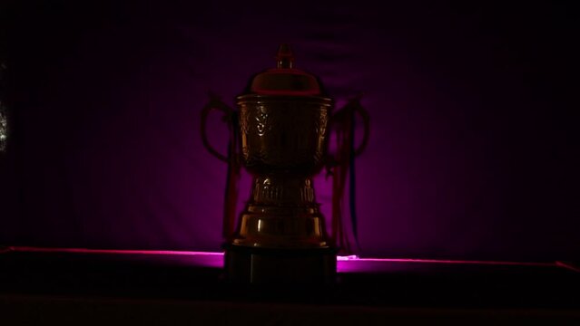 Sports trophy for winners and runners up