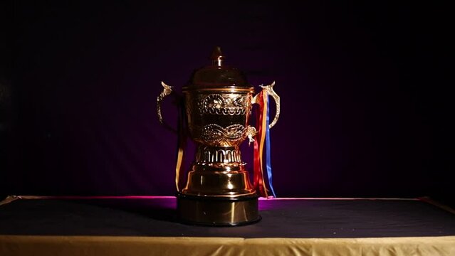 Sports trophy for winners and runners up