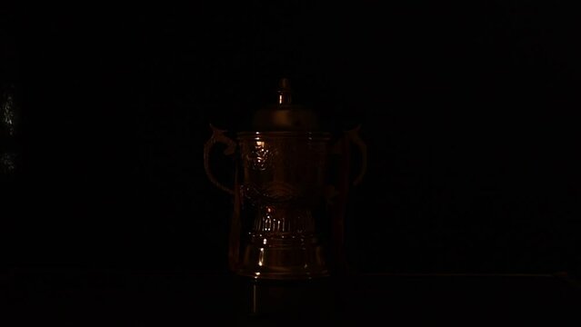 Sports trophy for winners and runners up