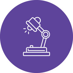 Desk Lamp Icon
