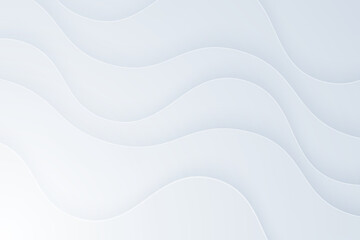 Abstract white gray gradient color curve background