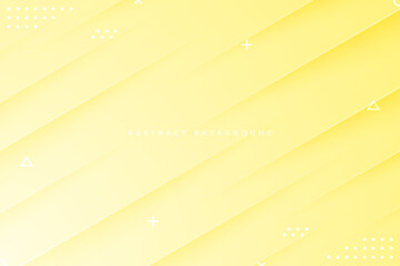 Yellow abstract geometric background