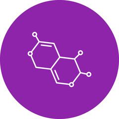 Obraz premium Molecule Icon