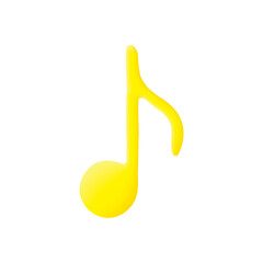 music 3d  icon vector illustration