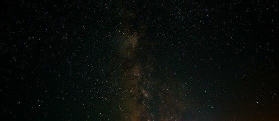 Fototapeta na wymiar Night starry sky. Milky Way Abstract dark background.