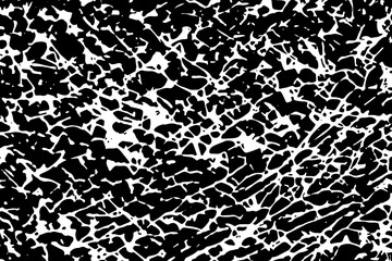 Black and white vector texture broken glass crack scratch background for decoration