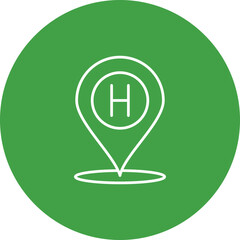 Hotel Location Icon