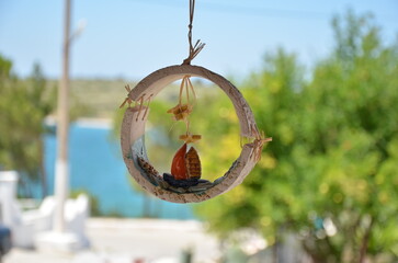 the sun on the window