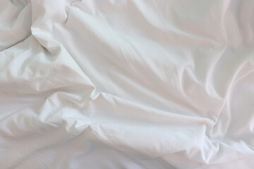 wrinkled white cloth texture background