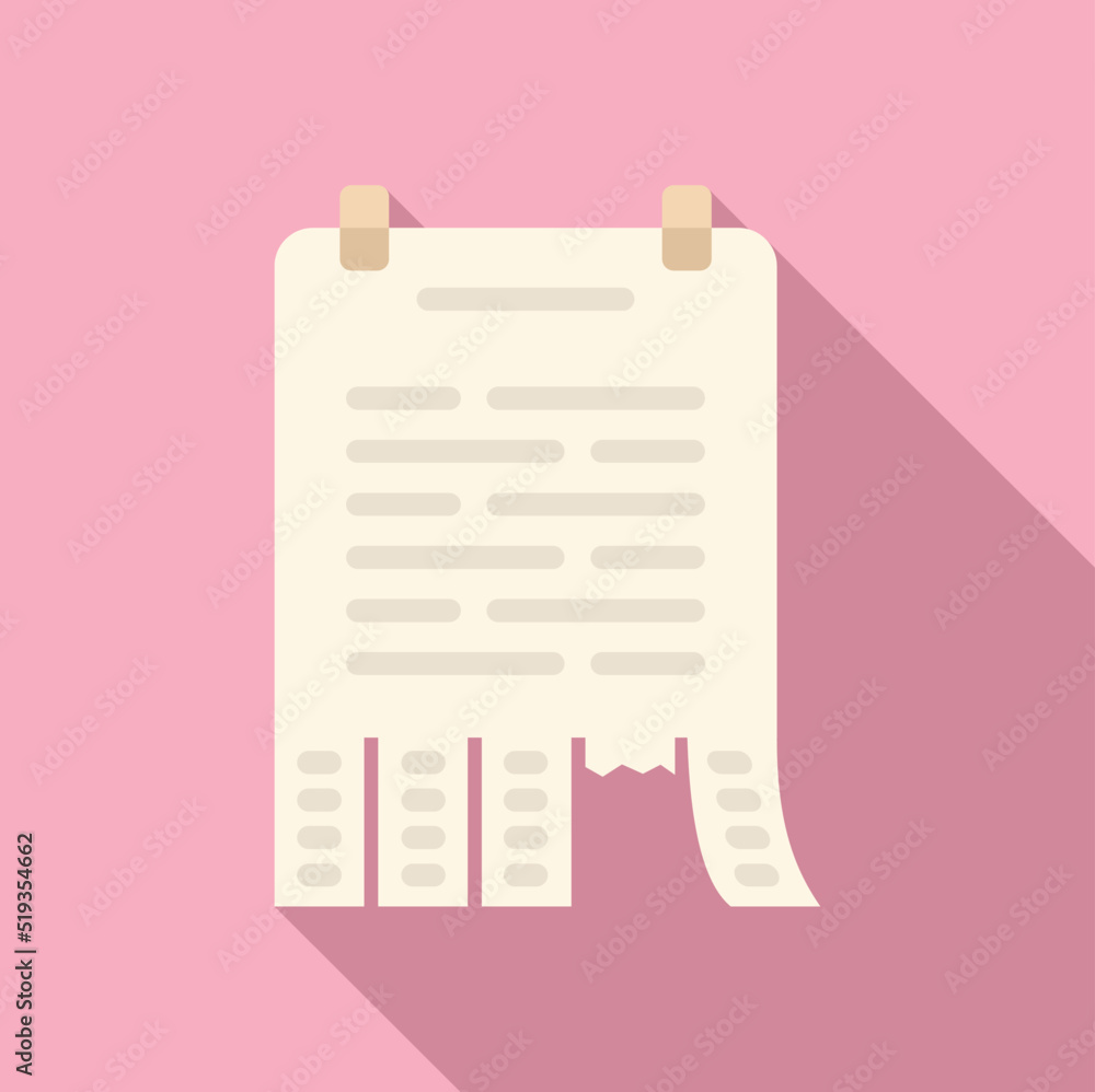 Poster system social icon flat vector. software consumer