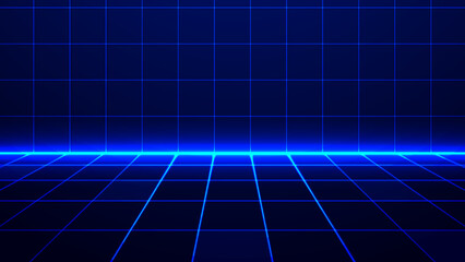 abstract blue technology background.
Vector illustration