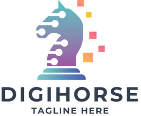 Digital Horse Logo