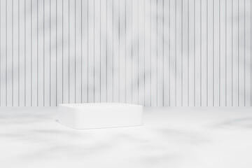 3d rendering Minimal product display on neutral background. podium. Concept scene stage showcase for new product, promotion sale, banner, presentation, cosmetic