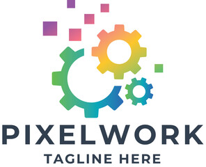 Pixel Work Logo