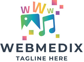 Pixel Web Media Logo