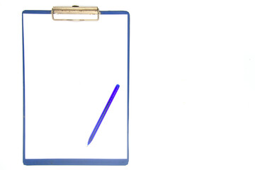 clipboard and pencil