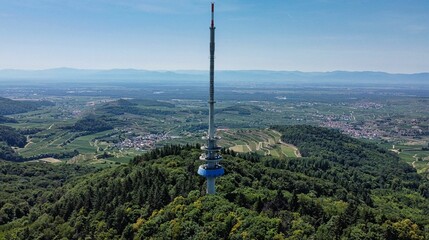 Blick vom Totenkopf-Kaiserstuhl 