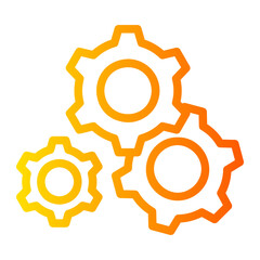 engineering gradient icon