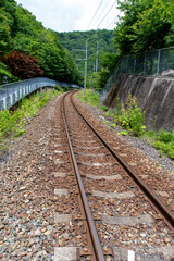 田舎の線路
