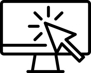 Web Browser outline icon