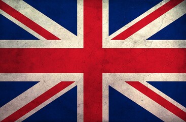 Vintage United Kingdom flag background