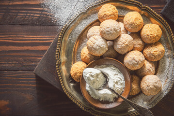 Arabic Cuisine; Cookies for celebration of El-Fitr Islamic Feast(The Feast that comes after...