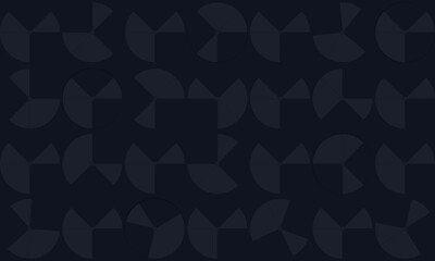 Obraz premium Geometric Abstract Backgrounds Design. Geometric shapes on a dark blue background. For use in Presentation, Flyer and Leaflet, Cards, Landing, Website Design. Vector illustration