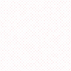 Abstract background consisting of circles pink color different size on white background. Decoration element. Vector Illustration