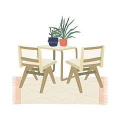 Nature, garden and landscape composition or card. Flowers and plants at home and outdoor.