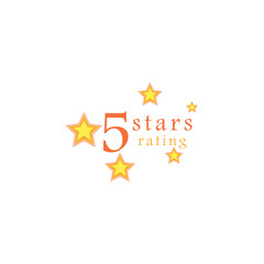Obraz premium Star icon template