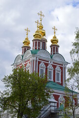 Fototapeta na wymiar Moscow, Novodevichy Monastery