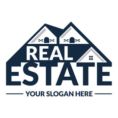 Real estate logo design.