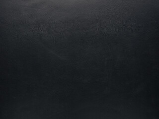Texture of a fine black leather surface using as luxury background or header - obrazy, fototapety, plakaty