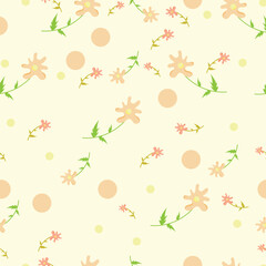 seamless pattern pastel color vector illustration